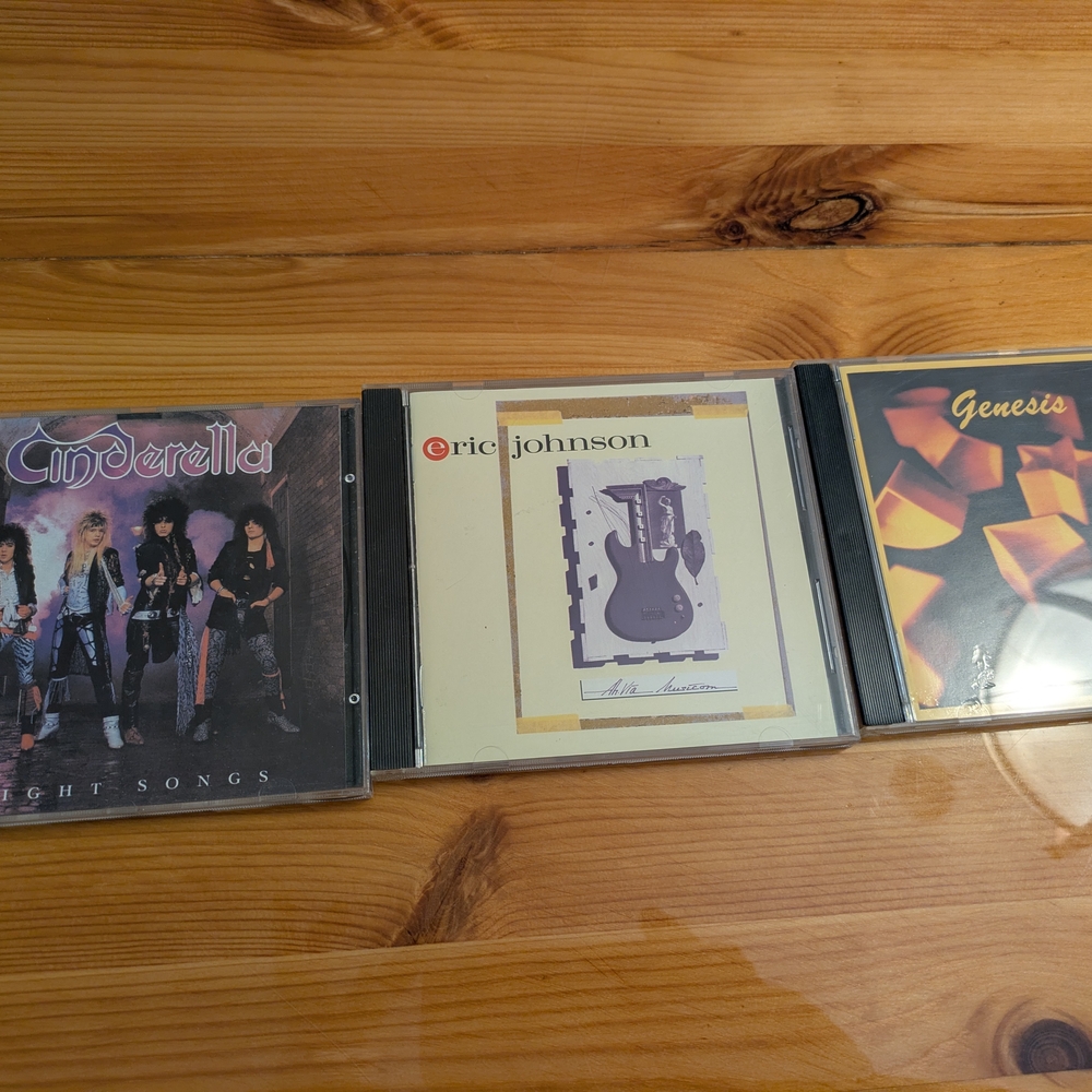 Cd Cinderella Night Songs CD,Eric Johnson , Genesis Cd Bundles